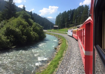 Mountain Bike Switzerland Tour - Train Ride