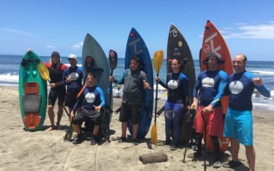 LGA Volunteering at the High Five the Wave Adaptive Surf Trip #6 in Maui