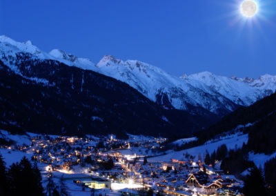 St. Anton am Arlberg Winter night. © Copyright TVB St. Anton am Arlberg