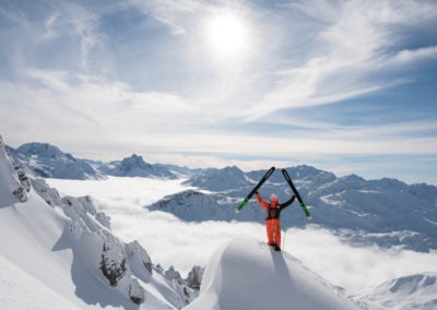 St. Anton's am Arlberg Austria's Largest Ski Resort © Copyright TVB St. Anton am Arlberg Photographer Josef Mallaun